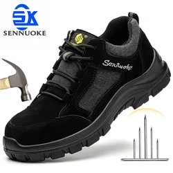 Scarpe da lavoro uomo antinfortunistiche donna stivali anfibi militari sportive lavoro scarpe trekking uomo firmate kevlar man shoes