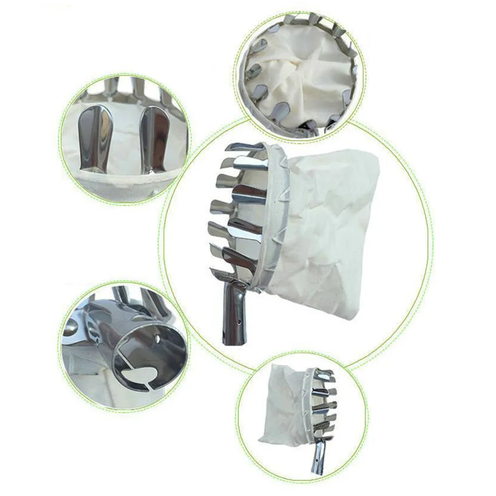 Telescopic Fruit Picker tools High Altitude Pole for Various Heights Garden Fruit Picking Catcher Fresh Orange Picker Tools