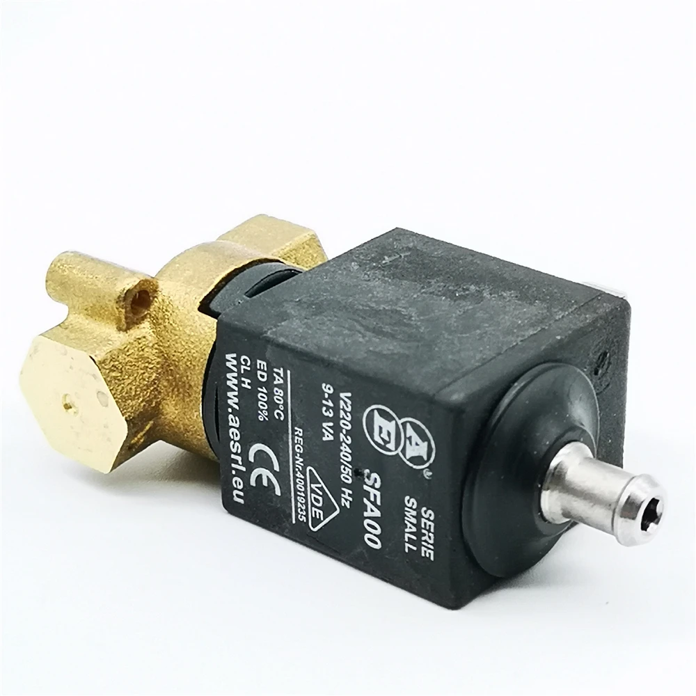 Italy AE solenoid valve Coffee machine solenoid valve 220V normally open type High temperature and high pressure steam solenoid