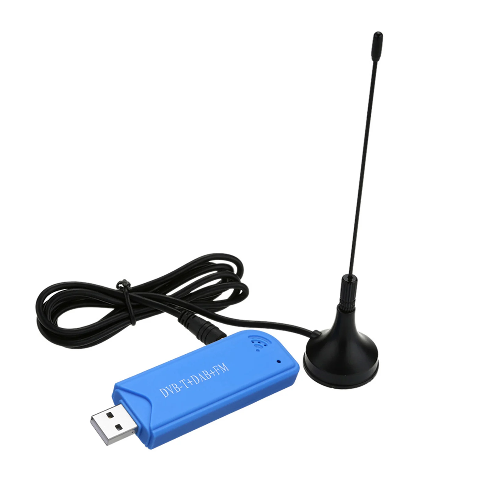 Mini Portable Digital USB 2.0 TV Stick DVB-T + DAB + FM RTL2832U + FC0012 Chip Support SDR Tuner Receiver