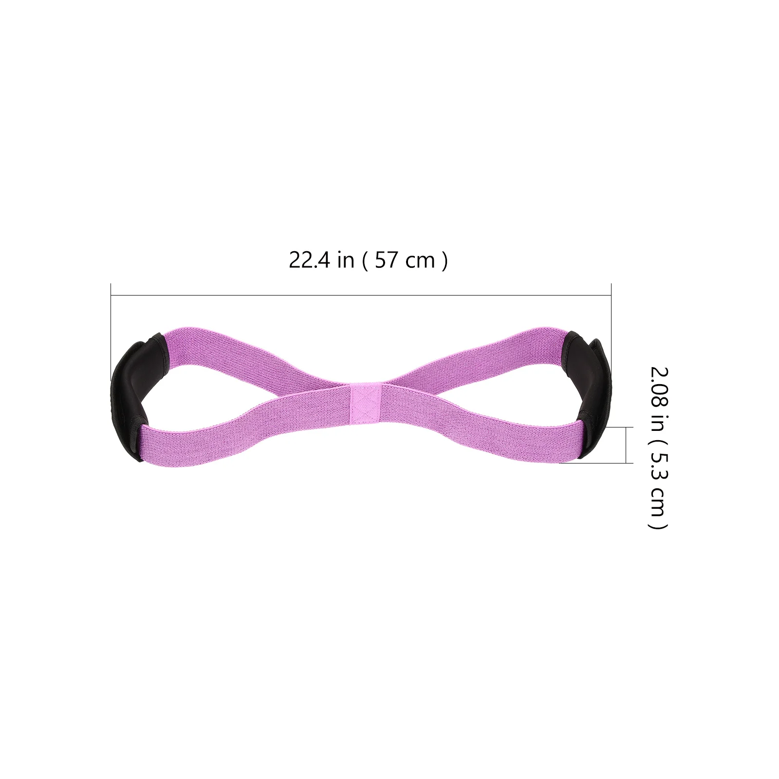 

Yoga Resistance Band Shoulder Back Leg Waist Stretch Strap Elastic Fitness Workout Bands for Strength Flexibility Training