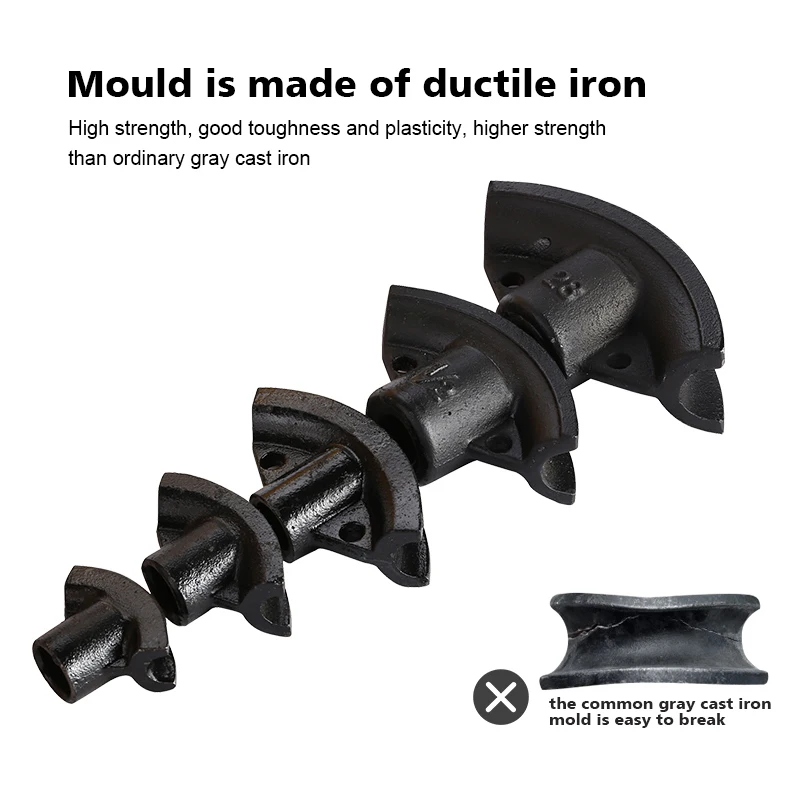 Pipes Bender Hydraulic Bending Machine Manual Pipe Bender Carbon Steel and Stainless Steel Hydraulic Tube Bending Machine