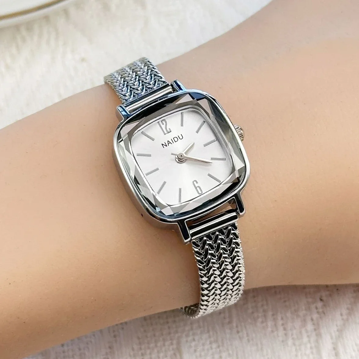 Fashion Ladies Watch Adjustable Stainless Steel Strap Quartz Watch Dropshipping Luxury Female Gift Clock Relojes Para Mujer