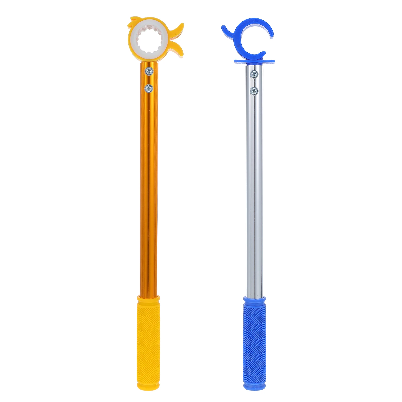 

2pcs Window Aluminum Alloy Opening Pole Stick Skylights Regular And High Window Control Opener Rods For Bedroom Living Room