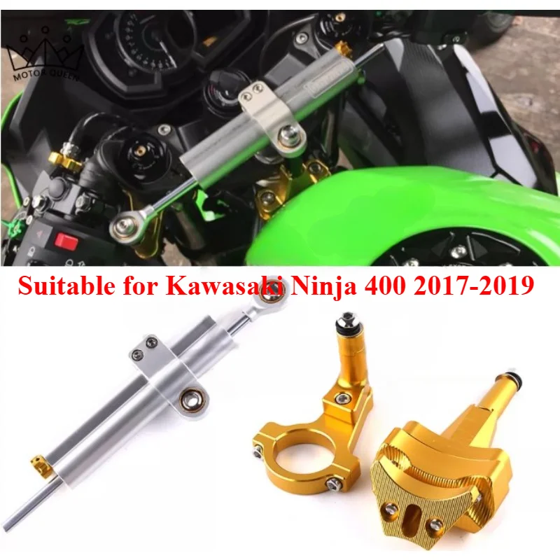 

Suitable for Kawasaki Ninja Ninja 400 2017-2019 Modified Titanium Size Direction Damping Bracket Buffer, Motorcycle Accessories