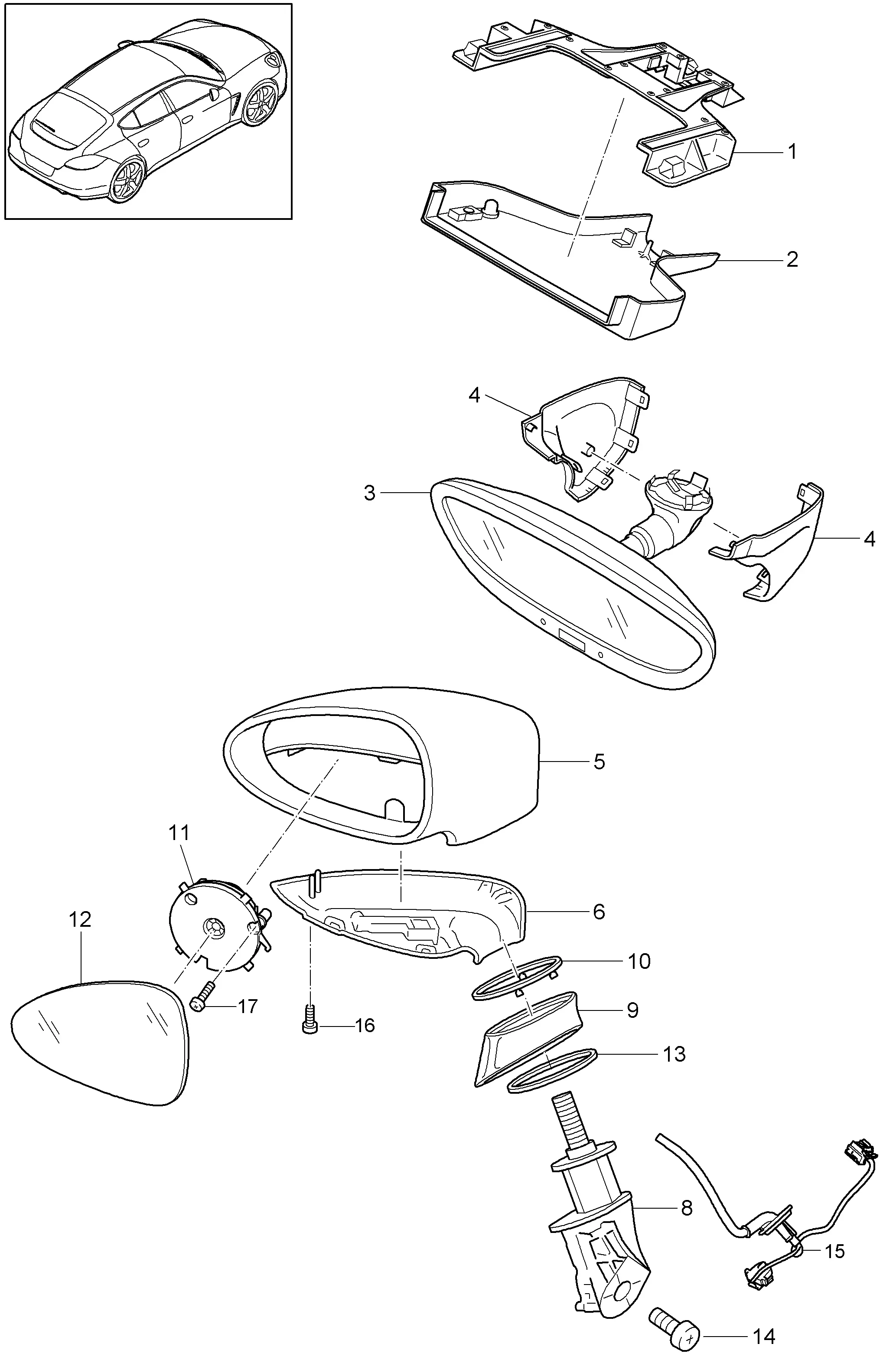 لـ i 2015 971 p أورشه باناميرا 970 ملحقات