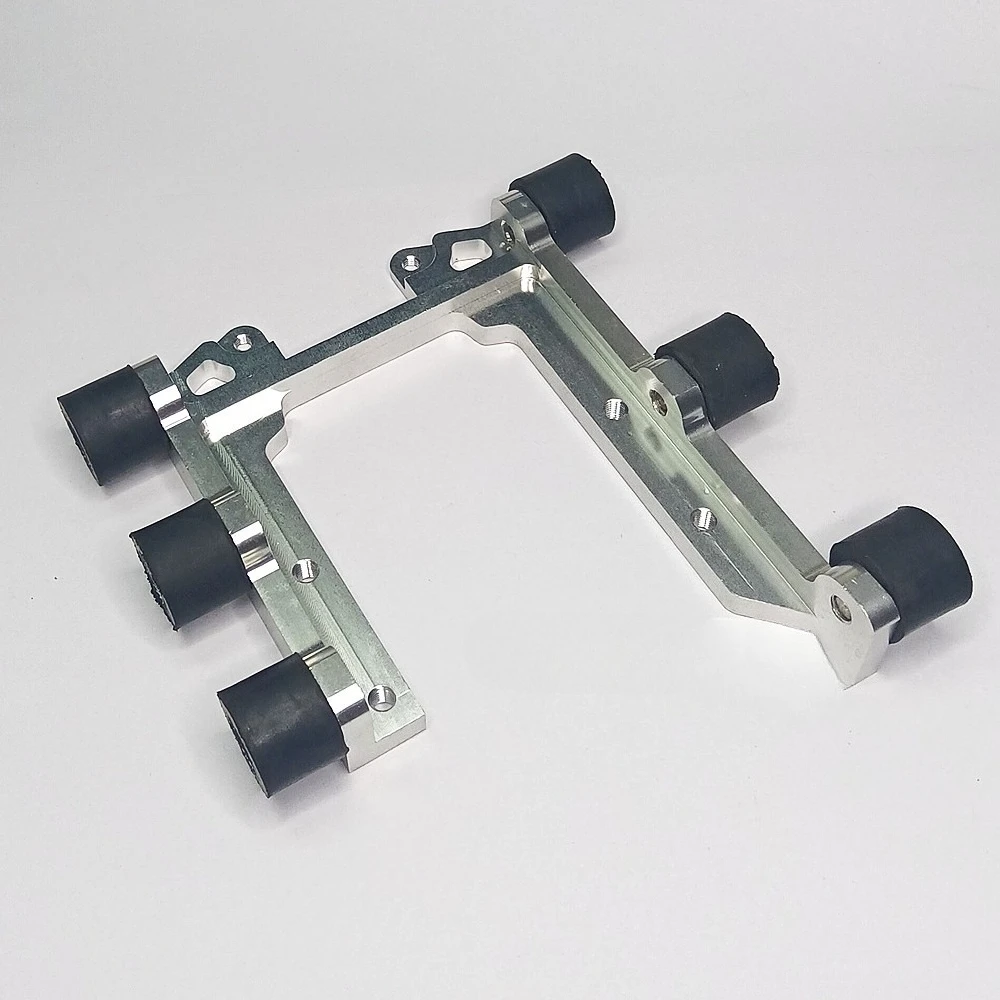 Soporte de motor RCMK/R254/K30R, tubo recto, soporte de motor, Control remoto, accesorios de modelo de barco, soporte de motor de escape trasero