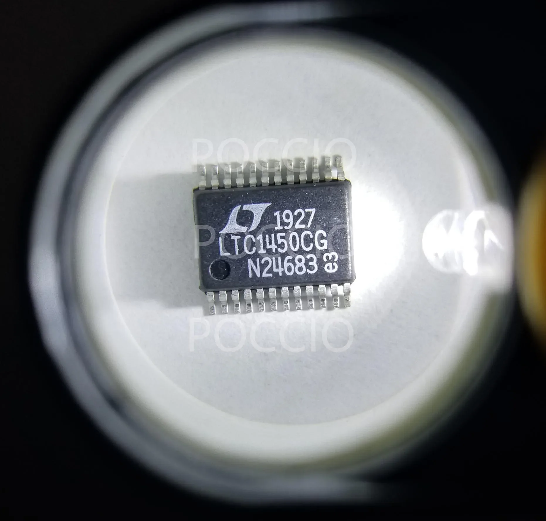 LTC1450CG LTC1450LCG LTC1450LIG LTC1450 - Parallel Input, 12-Bit Rail-to-Rail Micropower DACs in SSOP