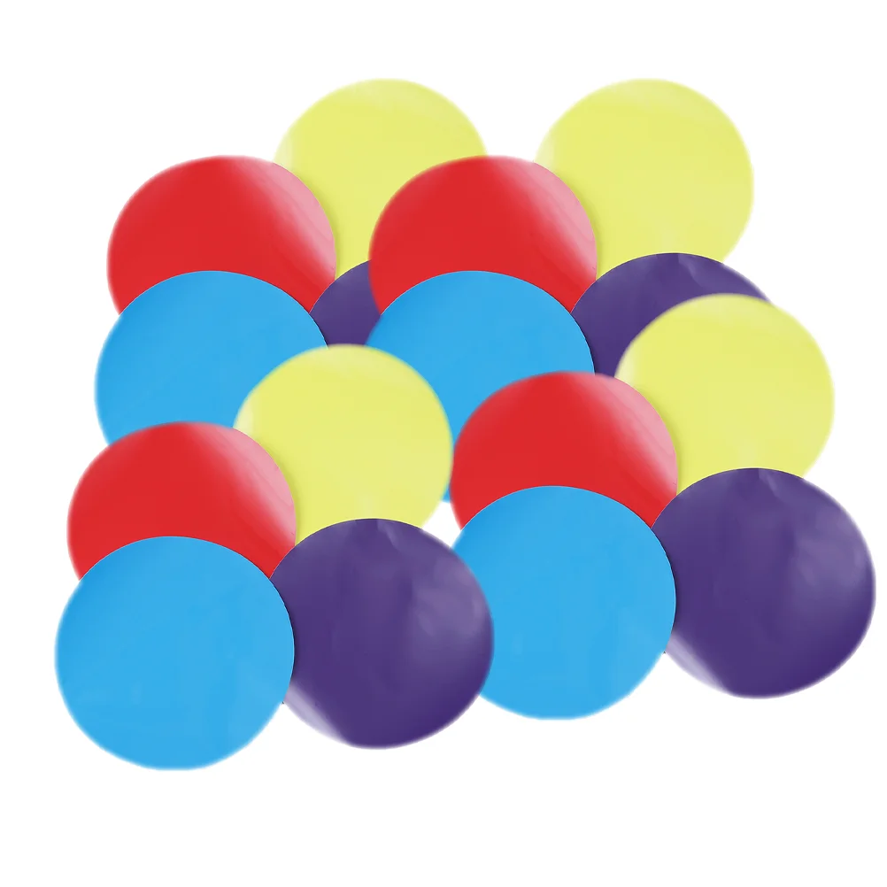 10pcs Colorful Dry Erase Circles Whiteboard Marker Removable Vinyl Dot Wall Decal Pops for Dills Training School Teaching