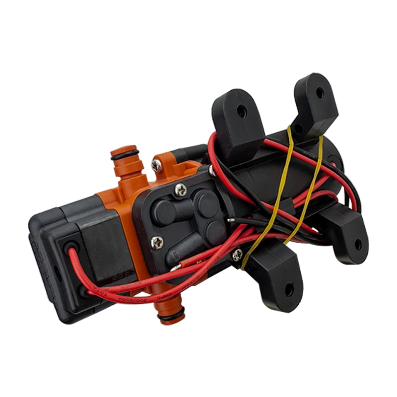 Small DC12V 40PSI Motorhome Booster Diaphragm Pump Boat Self-priming Pump, High Pressure Cleaning, Irrigation, Beverage Machine