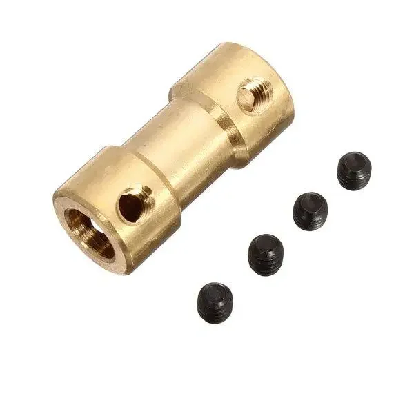 

3PCS 2mm/2.3mm/3mm/3.17mm/4mm/5mm Copper Coupler For RC Boat