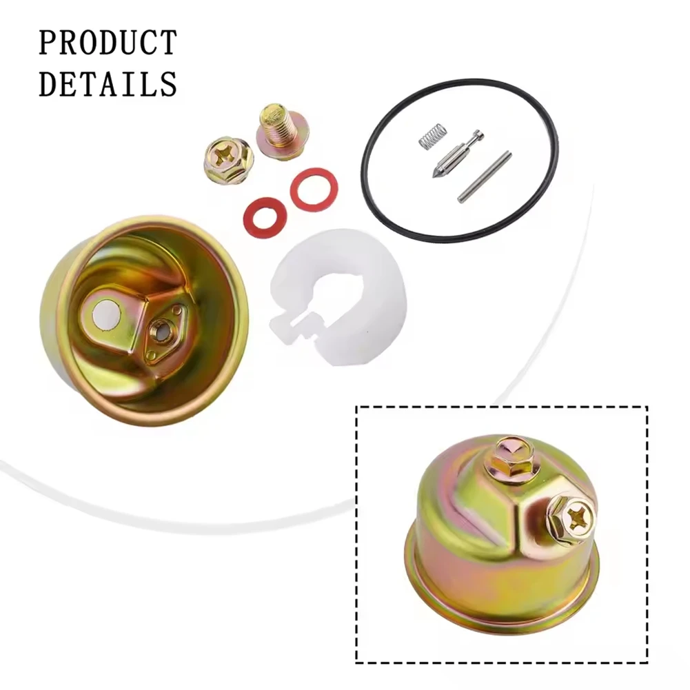 

ABJI-1 Set For GX120 Carburetor Kit For Honda/For GX200 Needle Bowl Float Gasket Seal Pin Lawn Mower Spare Parts