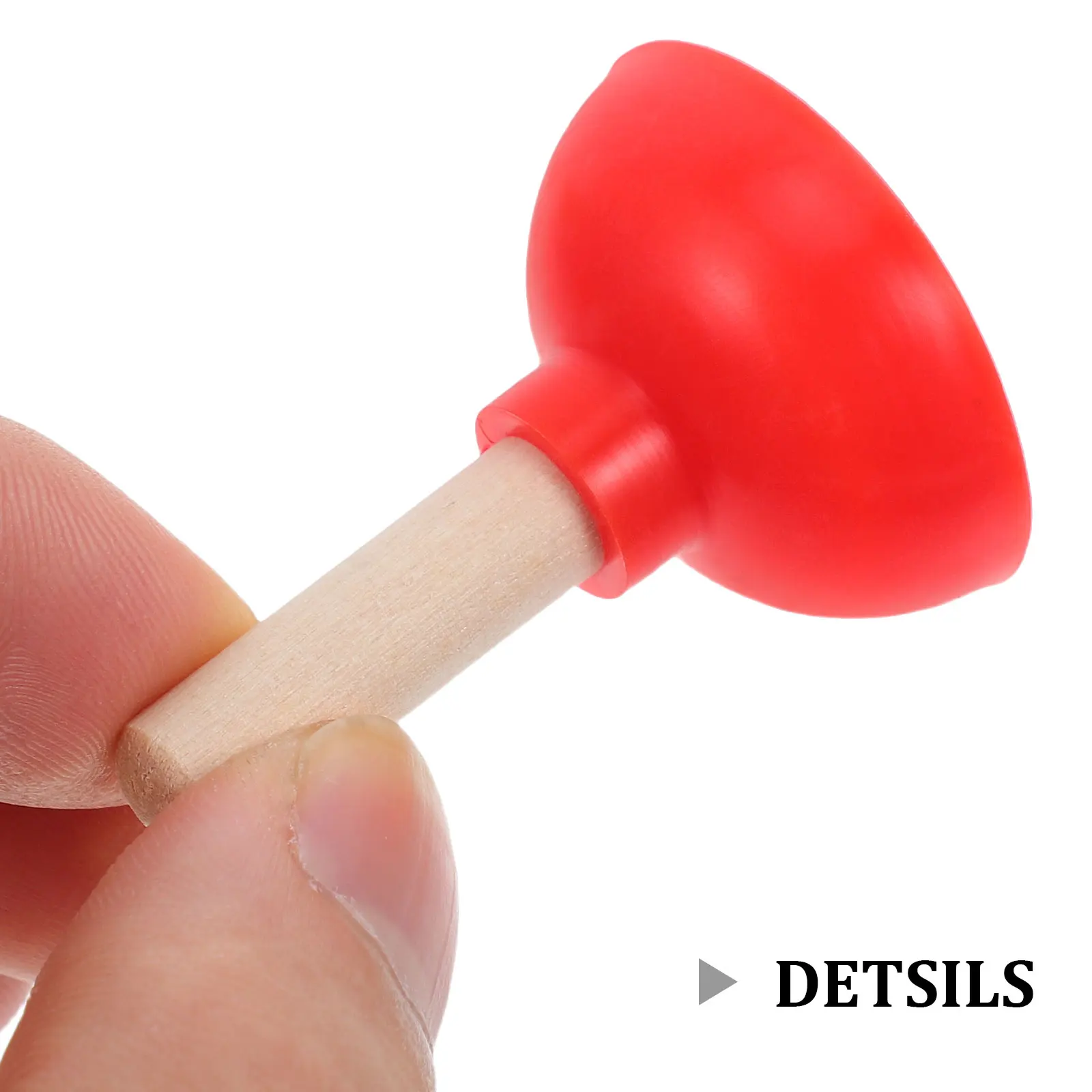 9 個トリックプランジャープロップリアルなミニ吸盤いたずらギミックステージパフォーマンスポータブル耐久性のあるプラスチックいたずらトイレ