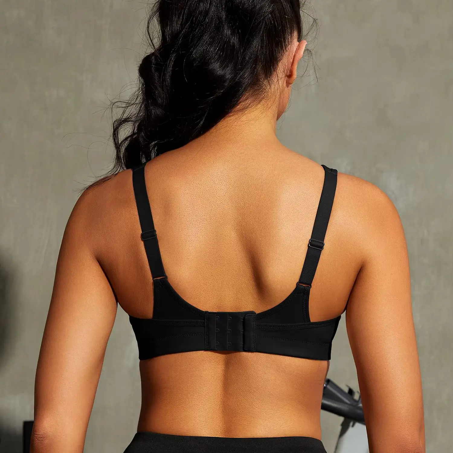 WingsLove High Impact Sports Bra for Women Wirefree, Unpadded, Wide Straps, Plus Size, Full Coverage, Athletic Gym Workout Bras