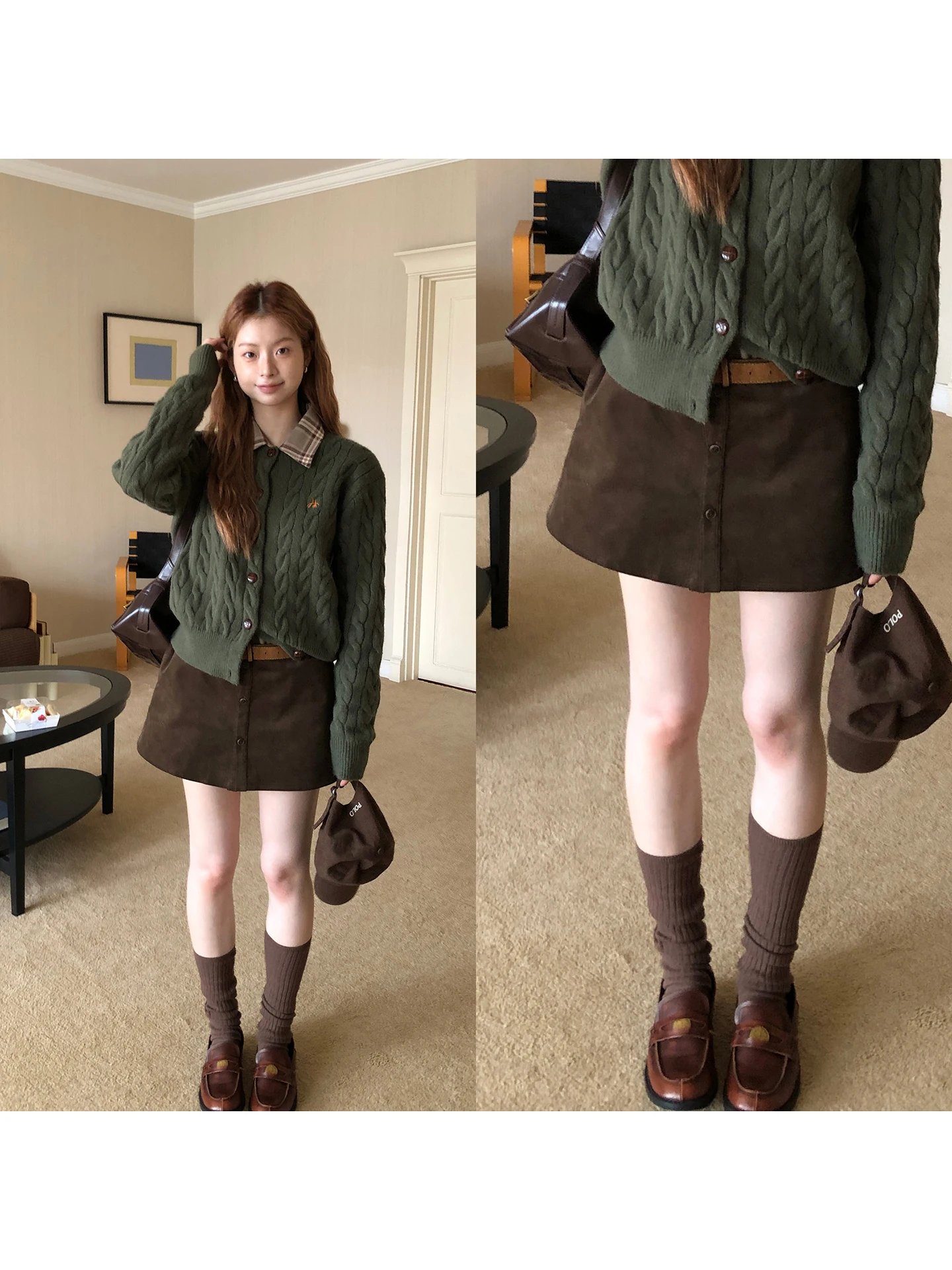 Czerwona spódnica ulari w kształcie litery A, damska, jesienno-zimowa, nowa, super piękna, dopasowana spódnica z sztruksu, spódnica ort, spódnica z niskim stanem.