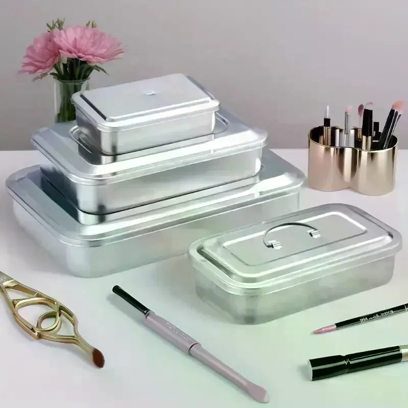 /ACR/Tray Surgical Nursing Lid Equipment Steriliser Container For Dentist Storage Box Stainless Steel Instrument Dental