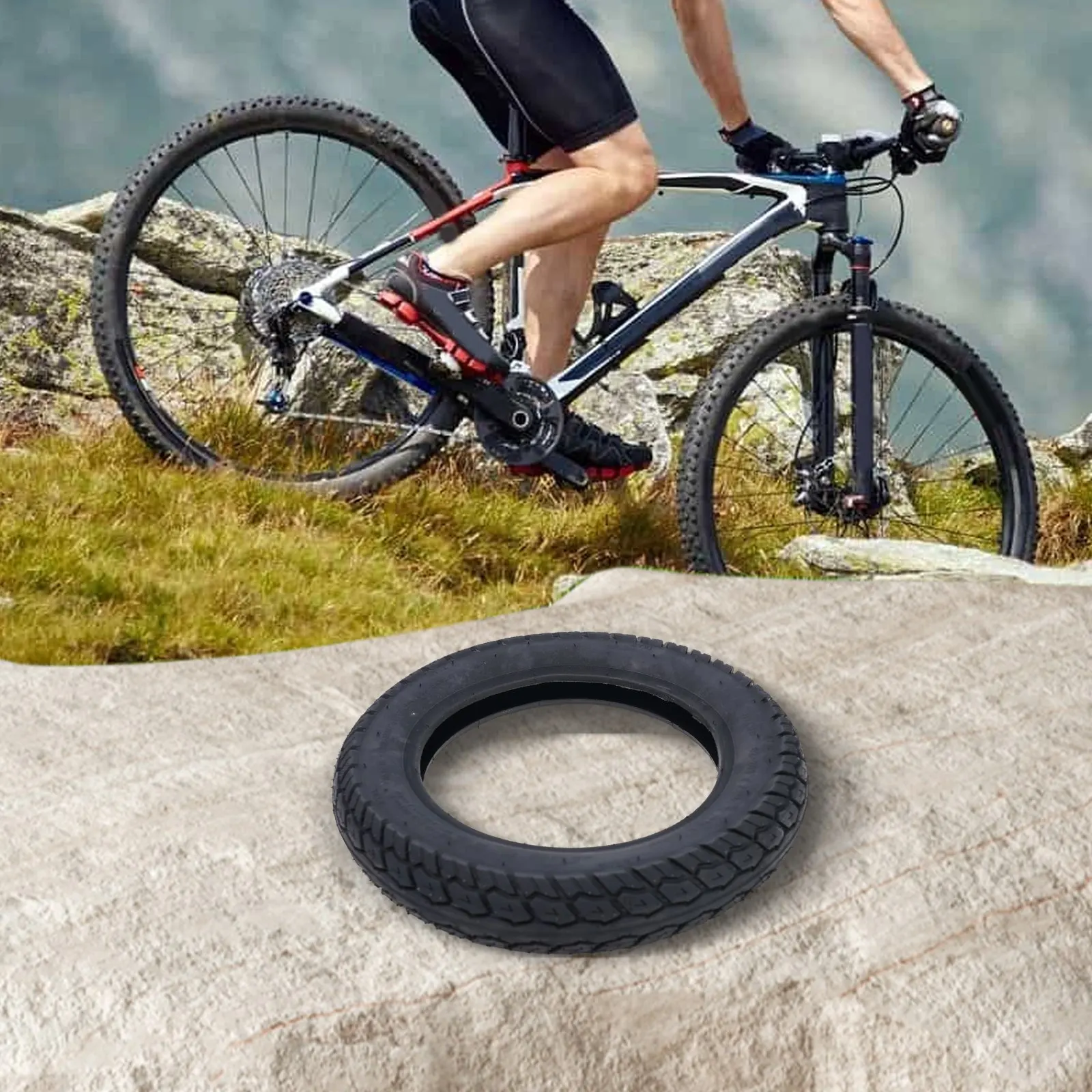 

High-quality Inner Tube Accessories Bicycle Black Cycling Parts Electric Bike Inner Tube & Tyre Rubber Scooter