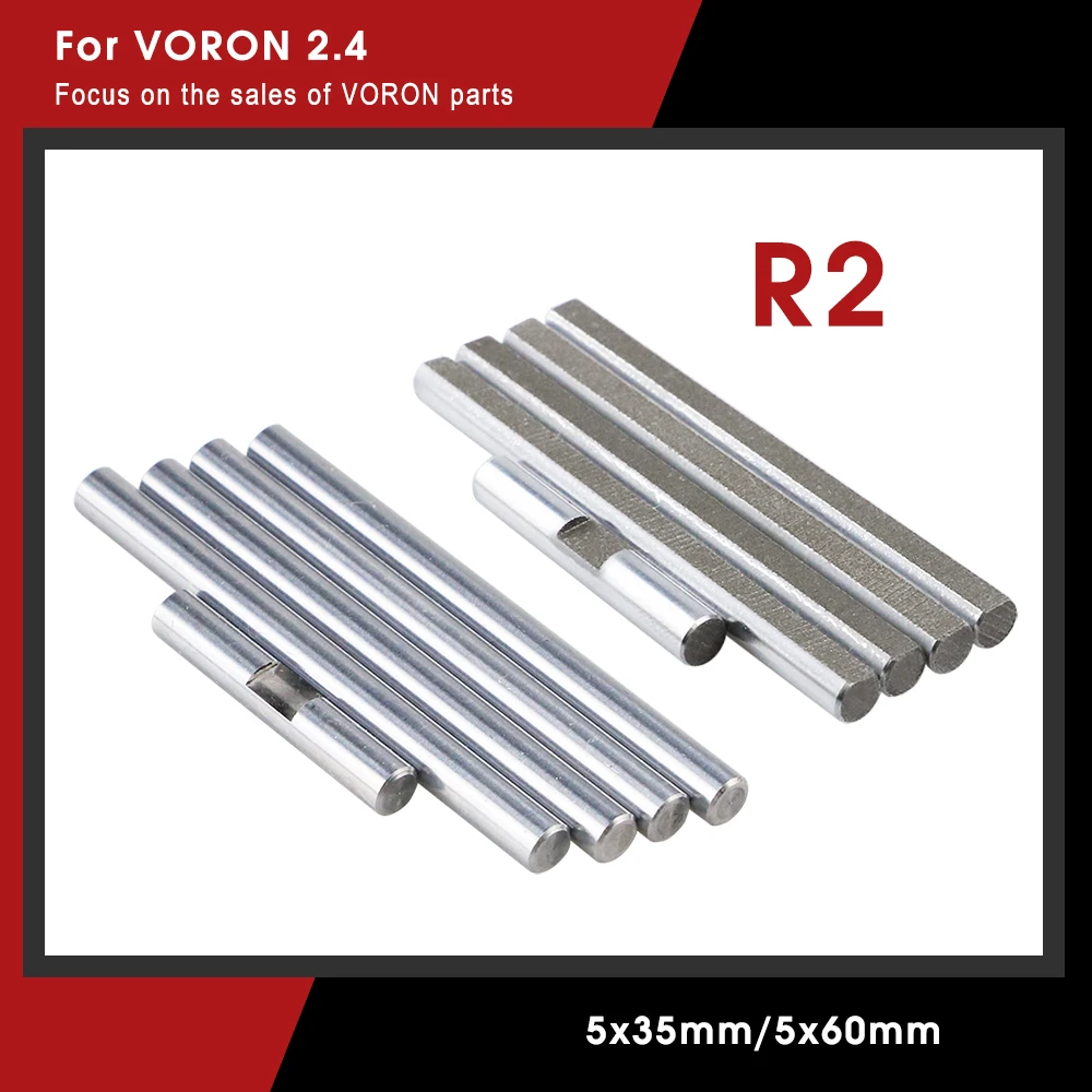 Voron 2.4 V akcesoria 5mm wał optyczny limit 35 długość oś D i napęd Z 60 długości wał optyczny