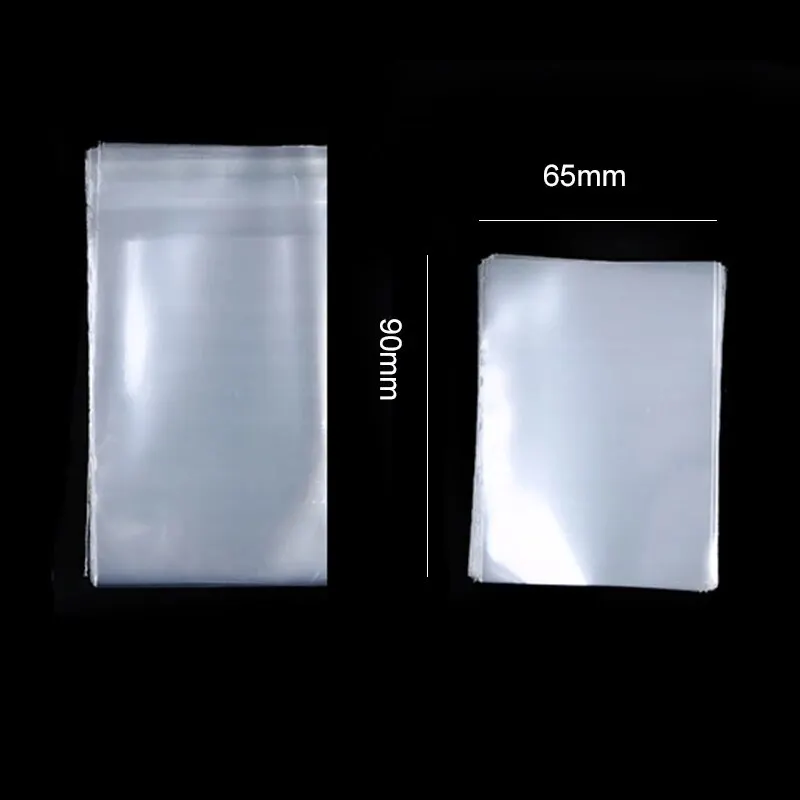 200pcs(2Packs) 65*90mm Card Sleeve Cards Protector Magic Killers of Three Kingdom Football Star Card Transparent Board Games