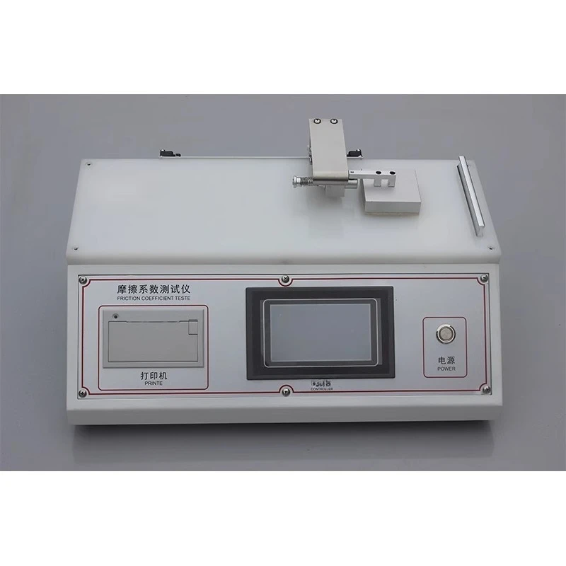 

Paper plastic film, friction coefficient tester, tester