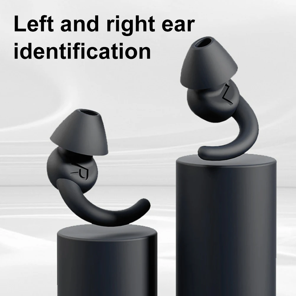 Plugue auricular do avião, impermeável, lavável, reutilizável, lavável, lavável, proteção auditiva, trabalho, dormindo, natação, dormitório, viagem, 1 par