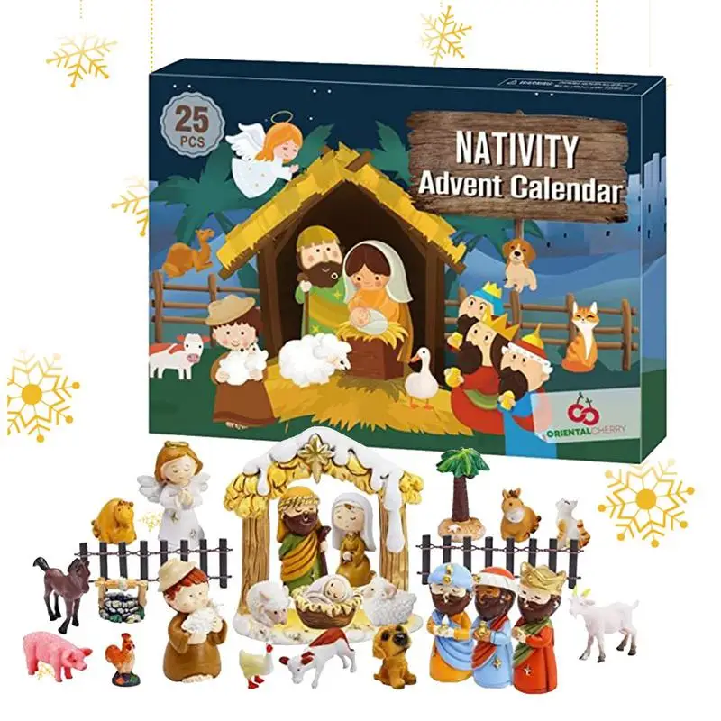 

Christmas Advent Calendar 2024 Nativity 25 Days Christmas Countdown Calendar 2024 Christmas Advent Calendar Christian Religious