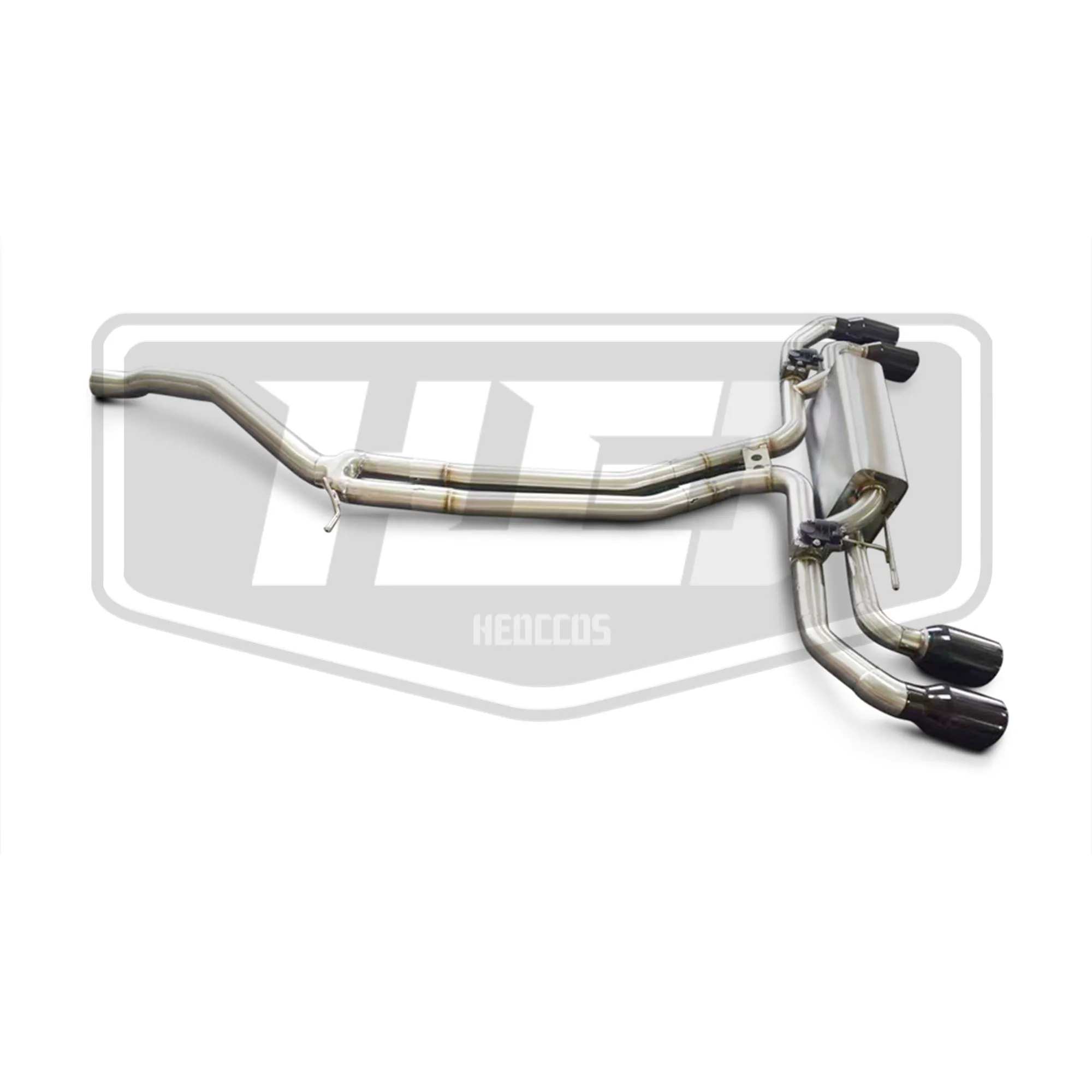 HEO الفولاذ المقاوم للصدأ نظام العادم صمام Catback لبورشه كايين كوبيه 9Y0 3.0T مع أجزاء أنابيب تحول السيارات عالية الجودة #5