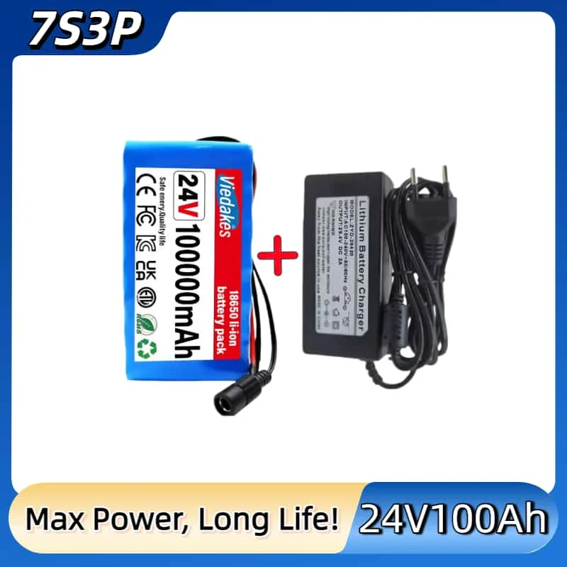 

7S3P 24V 100Ah: Ideal for Solar Storage, Home Backup & Camping – Stable Power for Appliances, Lights & Devices During Outages
