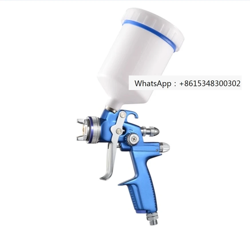 Spray Gun Hero Hero S50 Blue 3000G Spray Gun Upper Pot Plum Blossom Clip Mouth