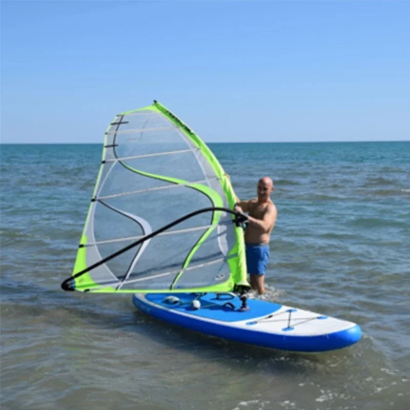 Tabla de surf grande al por mayor, tabla de viento inflable, tabla de Paddle con vela