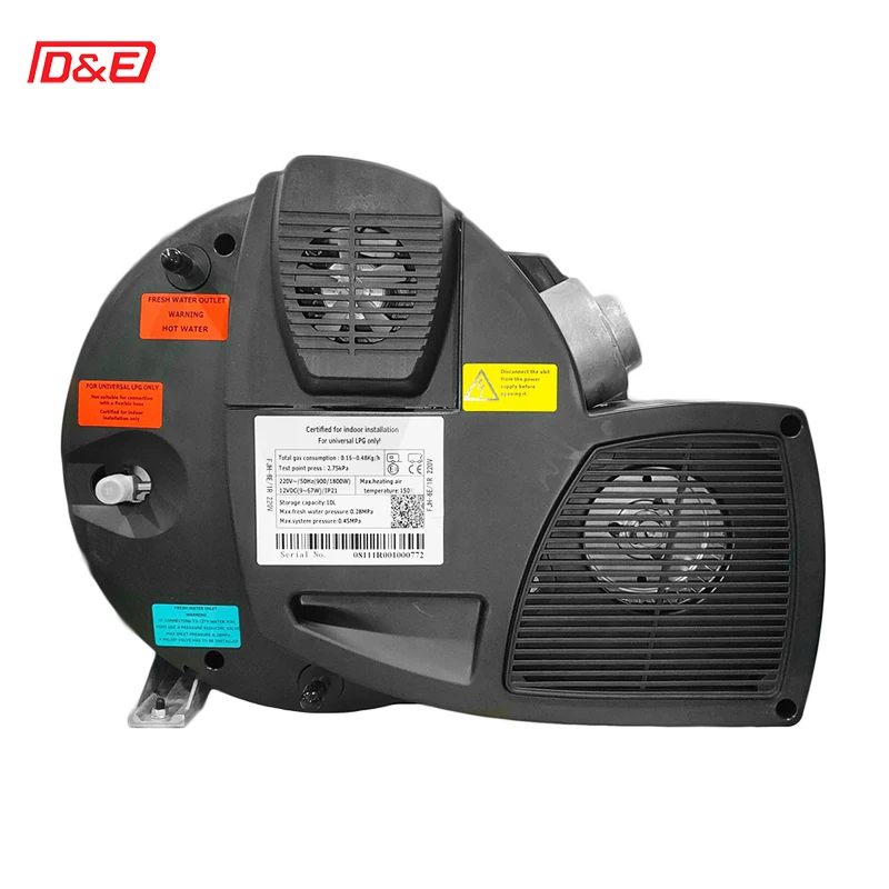 Pemanas Parkir Diesel Gas LPG 2KW 4KW 6KW All In One Untuk Truk RV Kapal