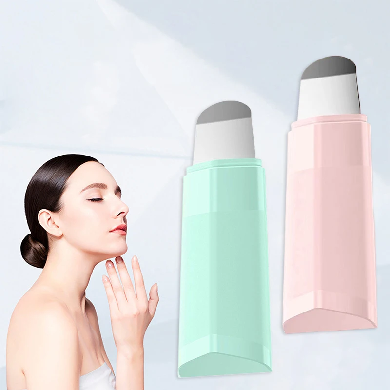 1/2 pz/set Rimozione di Comedone Scrubber Pelle Spatola Brufolo Acne Ago Strumento Detergente per Pori Del Viso Cura Della Pelle