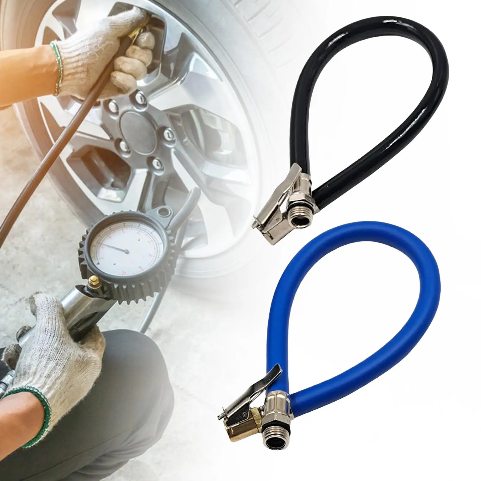 

Удлинительный шланг для накачки шин, быстрый замок для накачивания на адаптере патрона, запасные части для насоса для шин