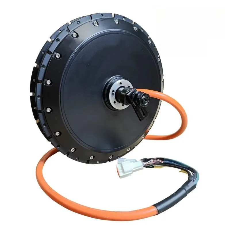 

Мотоциклетный электрический велосипед, задняя ступица, двигатель 72 В, 8000 Вт, 3,5 т/5 т, 150 мм, водонепроницаемый, с двумя залами, для внедорожного велосипеда, грузового трайка