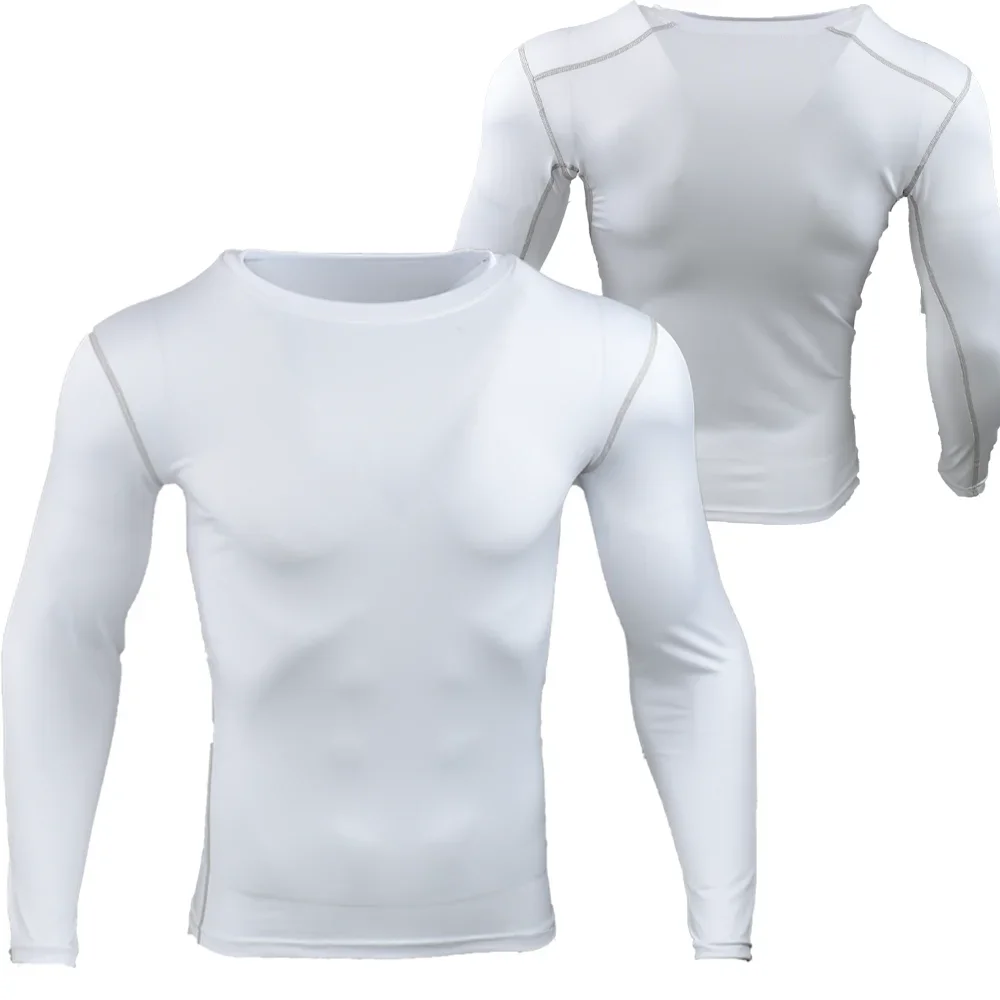 أرض الإنسان دورة ضغط تي شيرت vêtements de الرياضة تشكيل الركض قميص اللياقة البدنية serré à manches longues تي شيرت رياضي