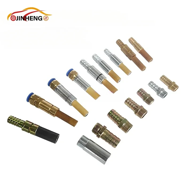 Sandblasting Machine Accessories Rust Removal Sandblasting Gun Head ABCDV Nozzle Pagoda Fast Iron Air Core Tube Copper Connector