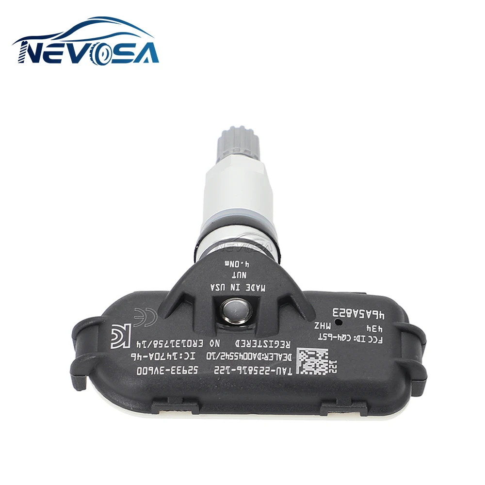 NEVOSA 52933-3V600 Tyre Pressure Monitoring System TPMS Sensor For Kia Rio Mohave Hyundai I40 Azera Grandeur 433MHz 529333V600