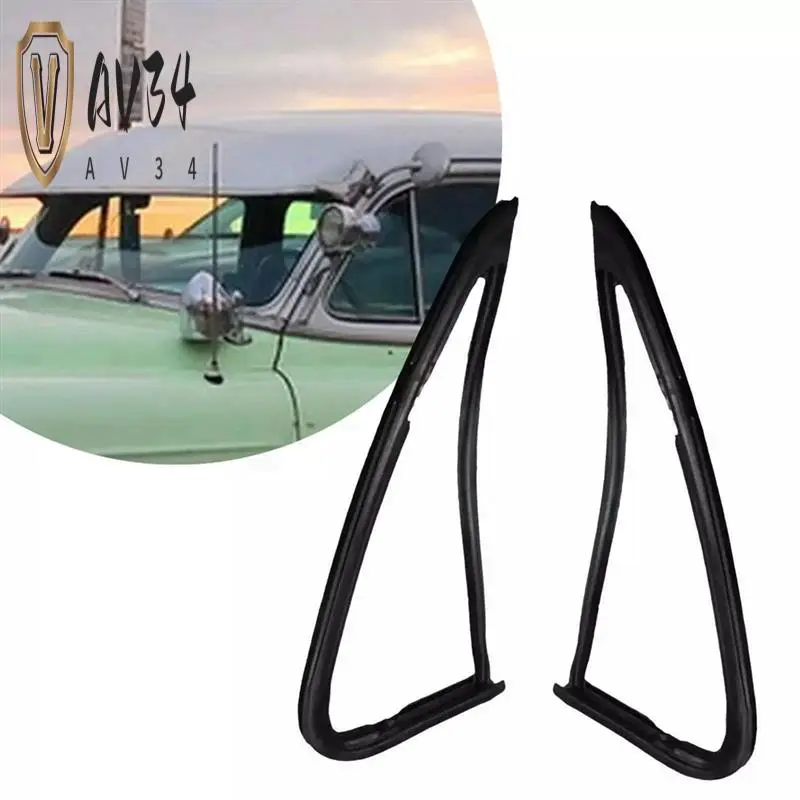 

AV34-2 Pieces Front Vent Glass Window Weatherstrip Seals Set For 1AWSD00327