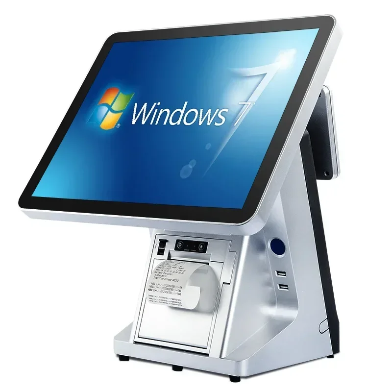 

2025/Hot 15'' Windows Cash Register with 58mm Printer Supermarket Touch Screen Cash Register POS system