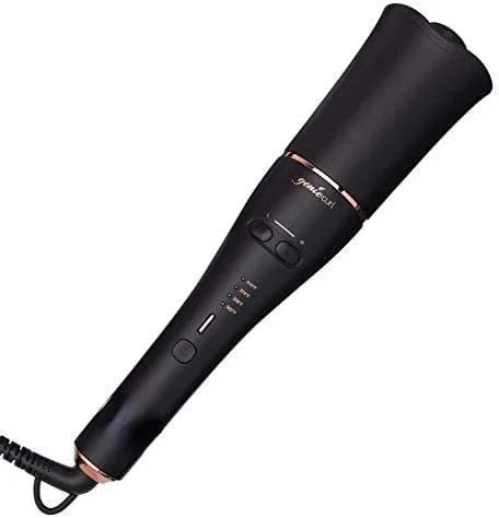 

Automatic Ionic Hair Curler with Self Rotating Wand for Effortless Curls \u2022 Revolutionary Auto Curling Iron for Long & Mediu