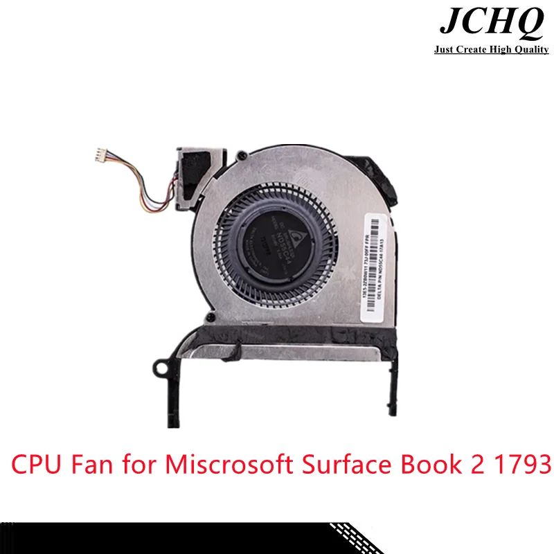 JCHQ Original CPU Fan for Miscrosoft Surface Book 2 1793 Cooling CPU Cooler Repair Part 15 Inch