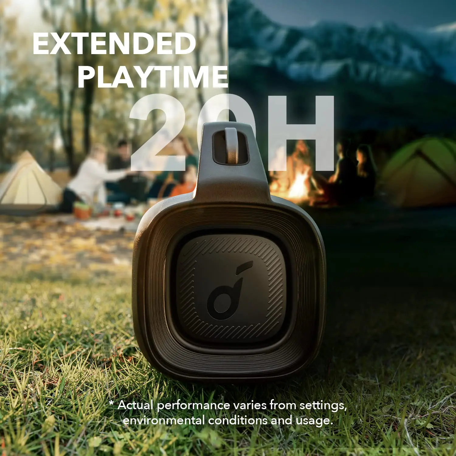 مكبر صوت بلوتوث ساوند كور أنكر موشن بوم بلس، مكبر صوت محمول مع صوت مزدهر 80 وات، IP67 مقاوم للماء والغبار، النوع #5