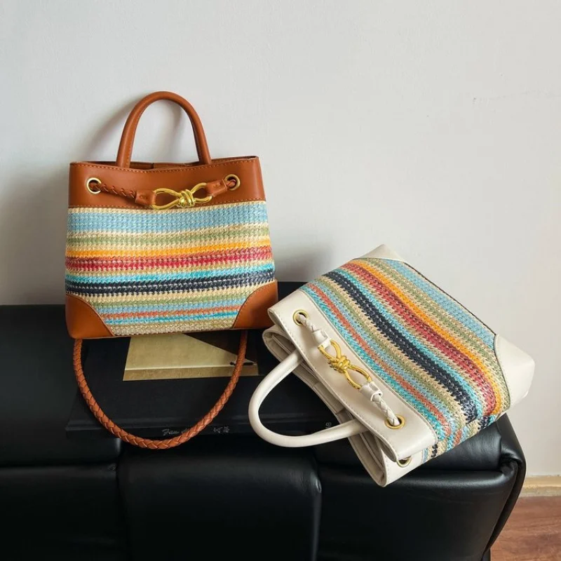 

Роскошная женская большая сумка из кожи с бирюзовым узором Boasting Paris Daily Modern Look ​