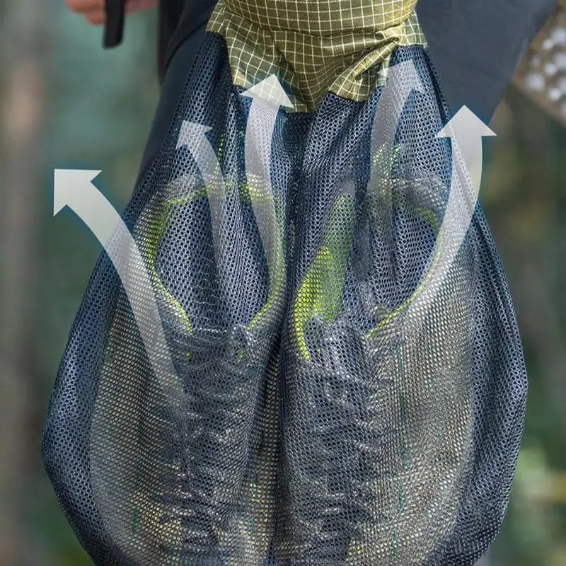 Outdoor-Rucksack mit erweiterbarer Tasche, multifunktionaler, abnehmbarer Schuhaufbewahrungstasche, Wandern, Klettern, Rucksack, externes Zubehör – Detail 2