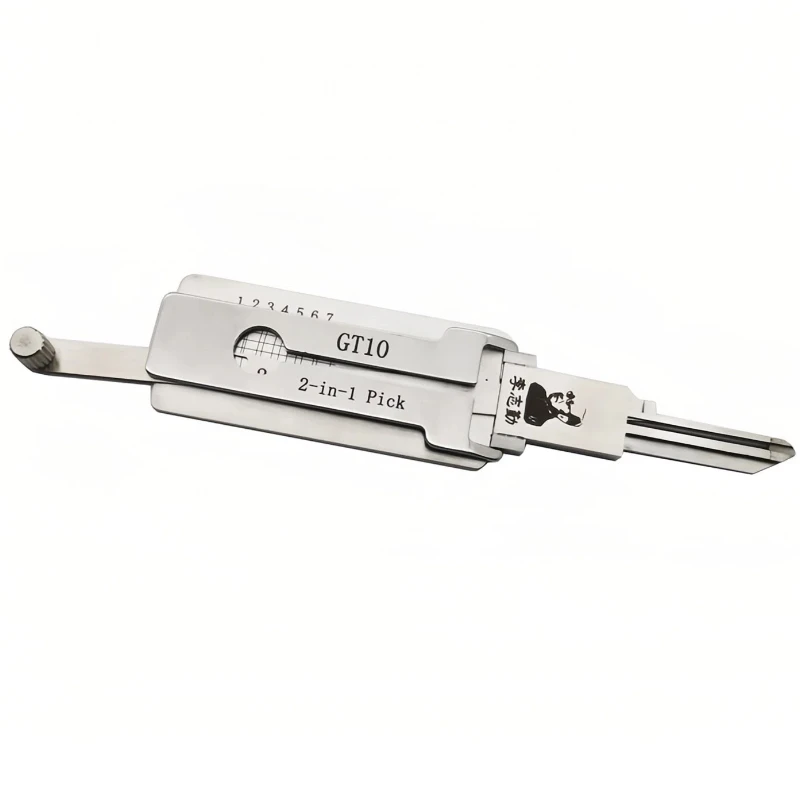 Lishi GT10 2 in 1 Locksmith Tool Lock Pick & Decoder Flat Milling for Iveco Models