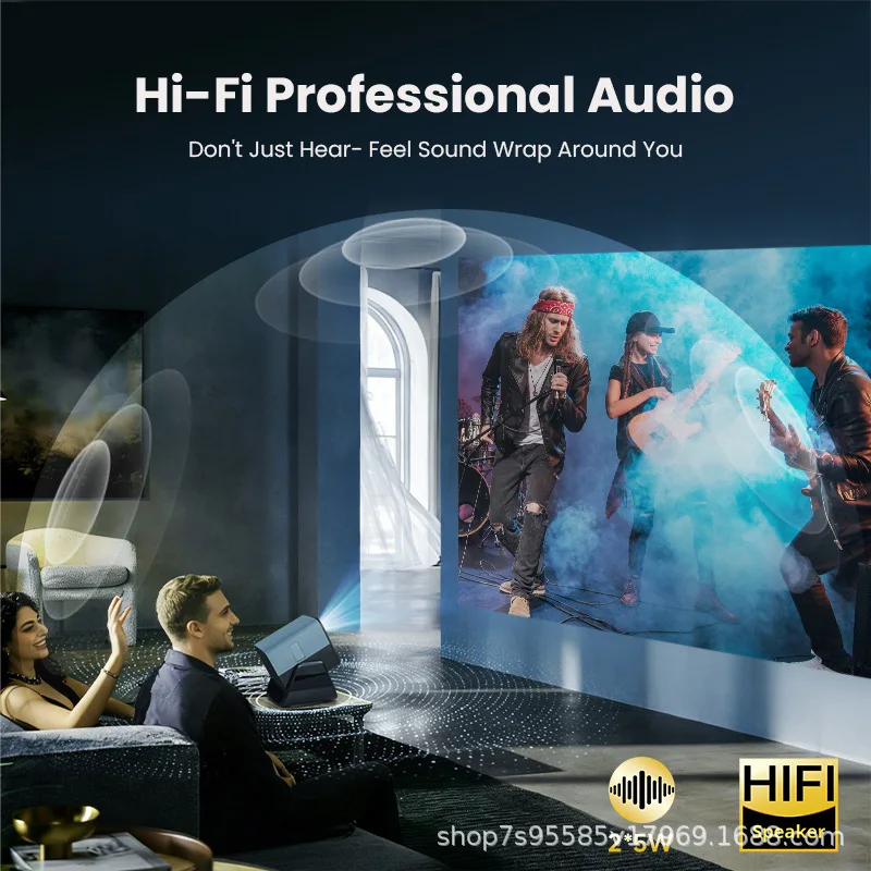 LGOODVIN X5AR Cross-border 8K Auto Focus Smart Projector Wholesale