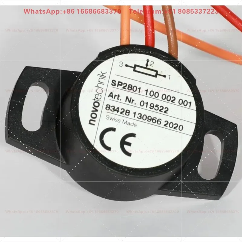 Original NOVOtechnik SP-2831-308-000-001 Rotary Position Potentiometer SP2800 SP2801 SP2831 Series Angular Displacement Sensor