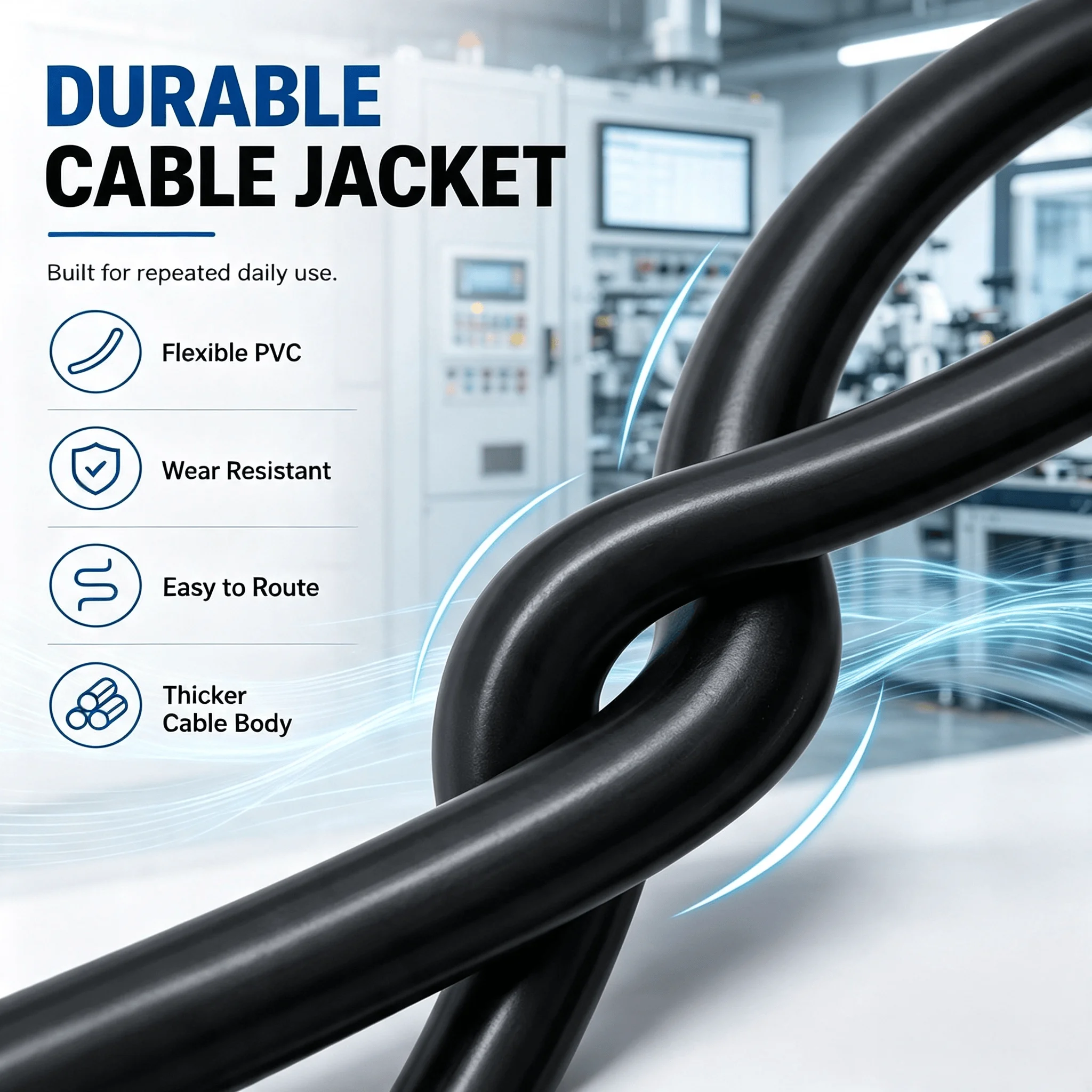 1747-UIC USB-DH485 Programming Cable for Allen Bradley SLC 5/01 5/02 5/03 5/05 PLC, 12V Data Download Adapter, 3M
