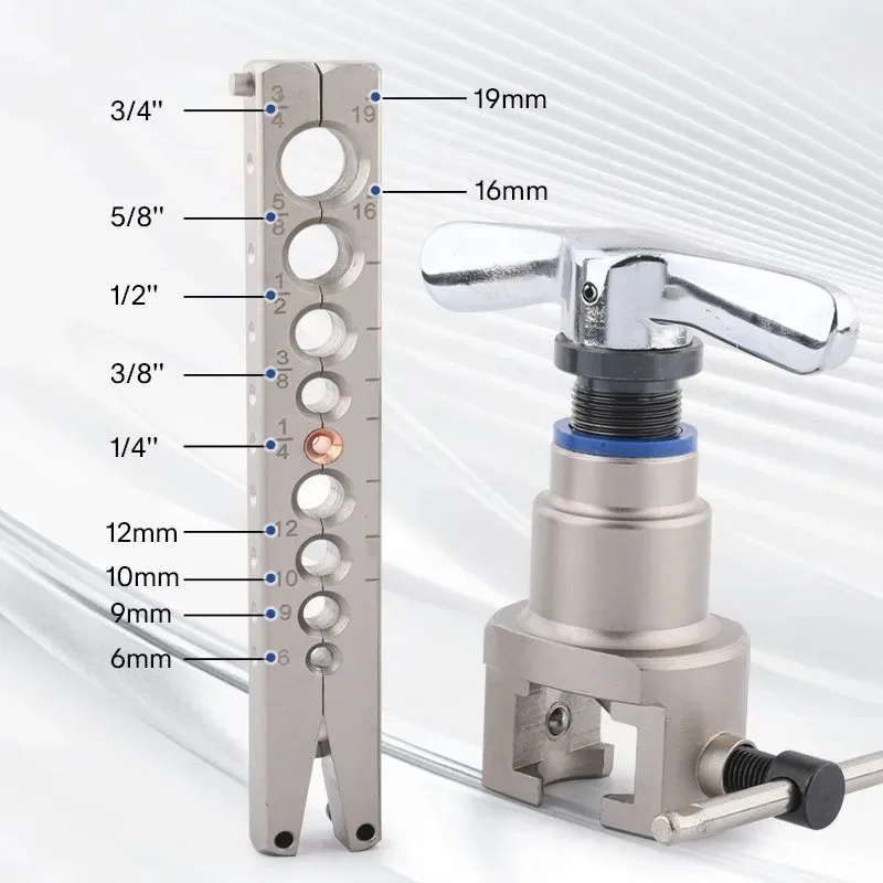 Air Conditioning Copper Pipe Expander WK-809AM Metric and British 2-in-1 Expander