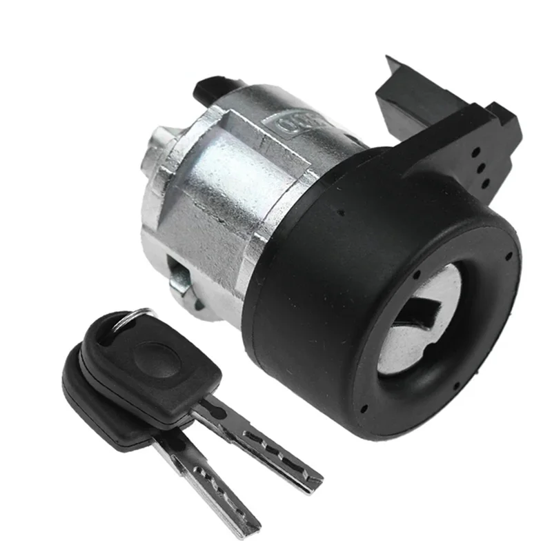 

Ведущий цилиндр замка зажигания автомобиля с набором ключей для VW Sedan Beetle Jetta Golf A2 A3, переключатель зажигания 3B0905855C 3B0-905-855-C